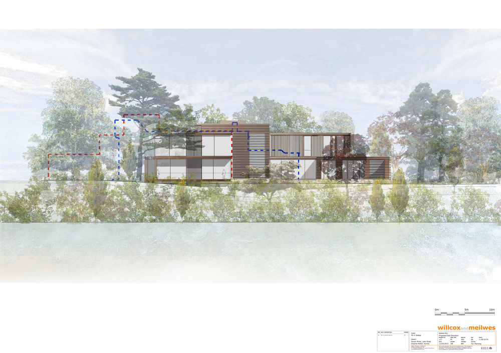 Gregories Road East Elevation